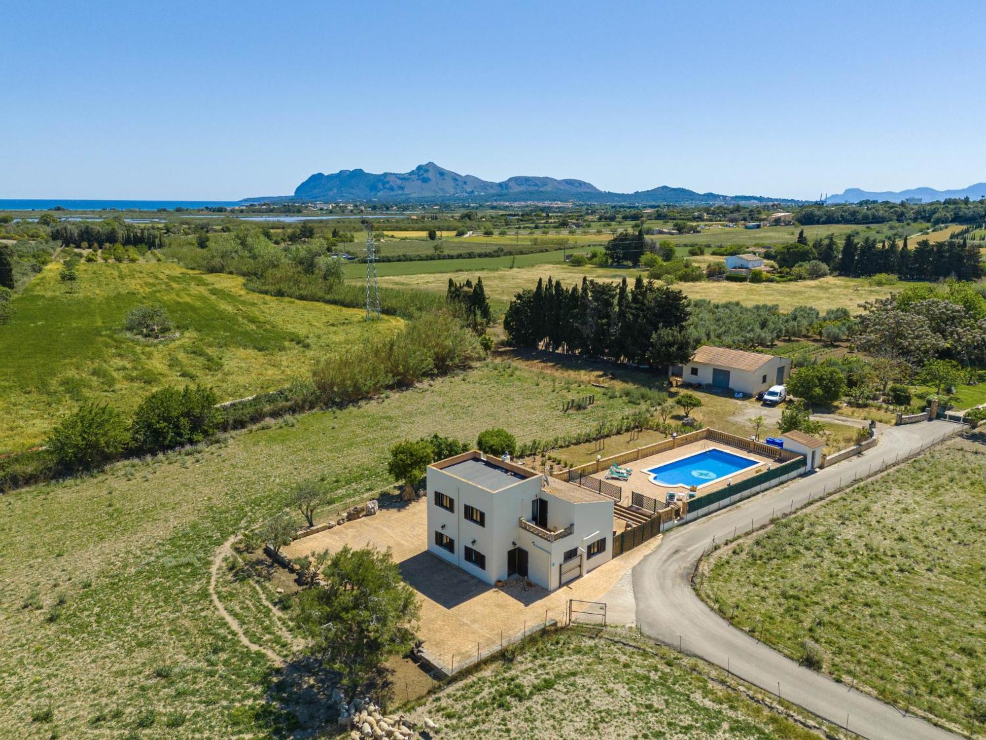 Villa Can Gosp / Sa Caseta D'En Mateu Alcúdia Esterno foto